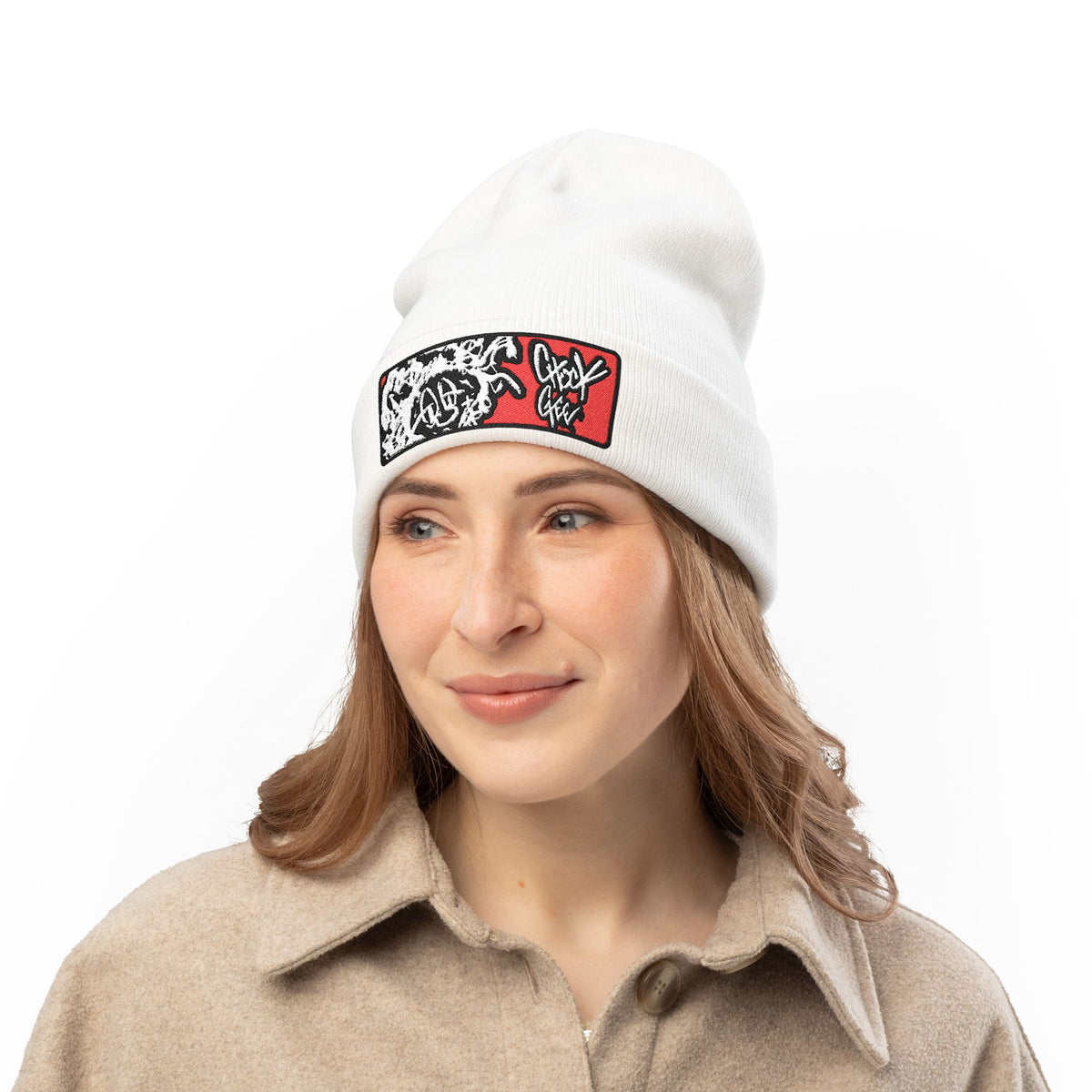 Chuck Gee - Knit Beanie (Embroidery) - 3_2