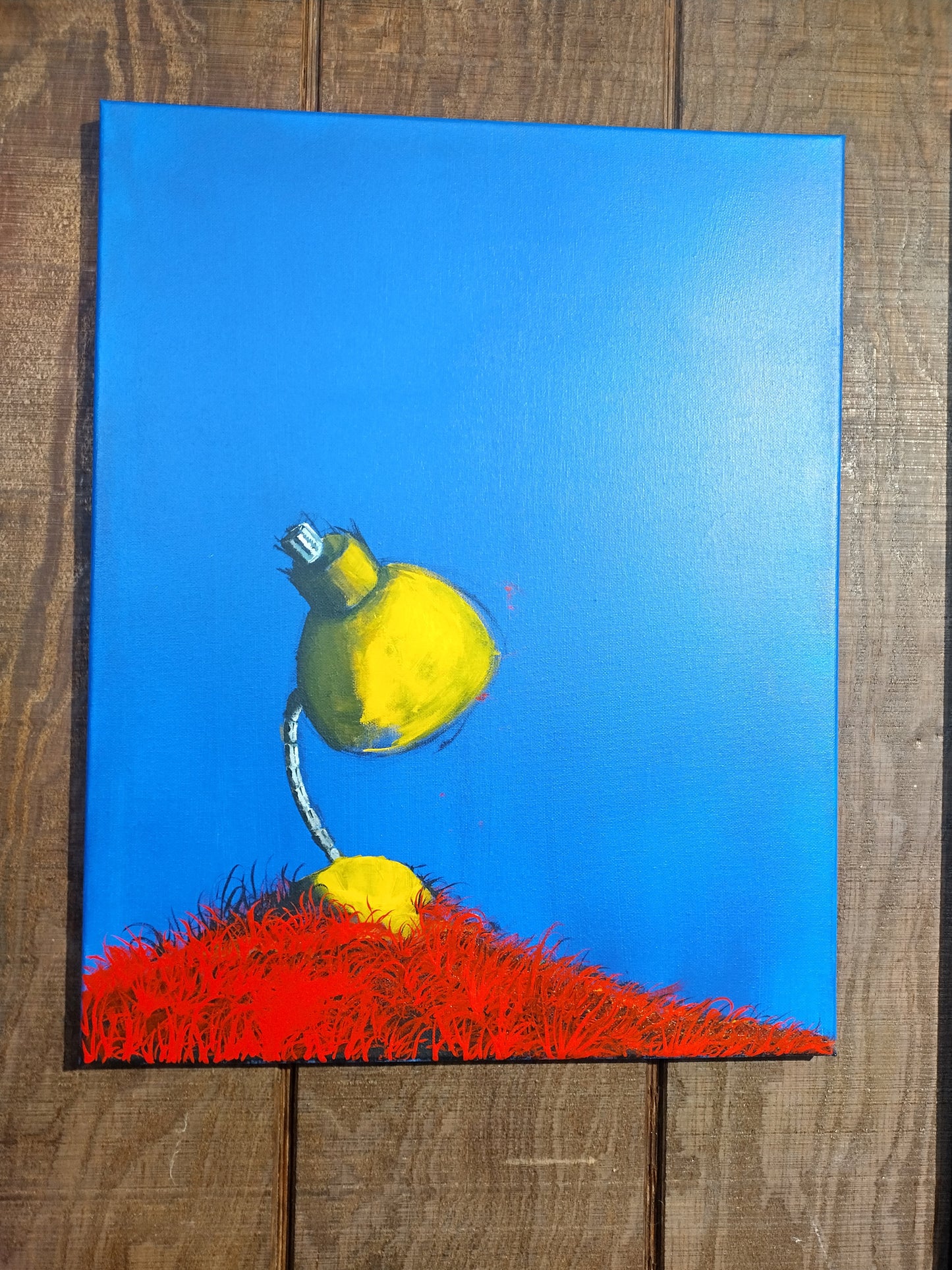 Lonely Lamp - Original Painting