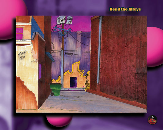 "Bend The Alleys"- Poster